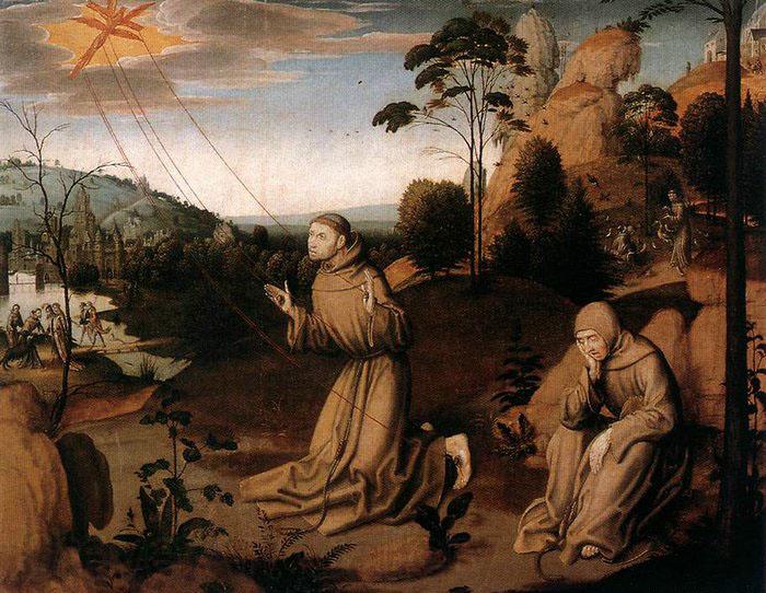 unknow artist St Francis Altarpiece Spain oil painting art